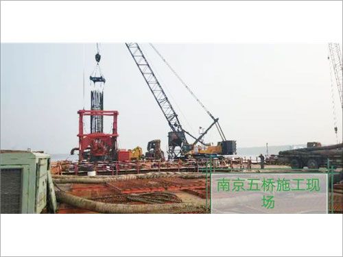 南京五橋施工現(xiàn)場